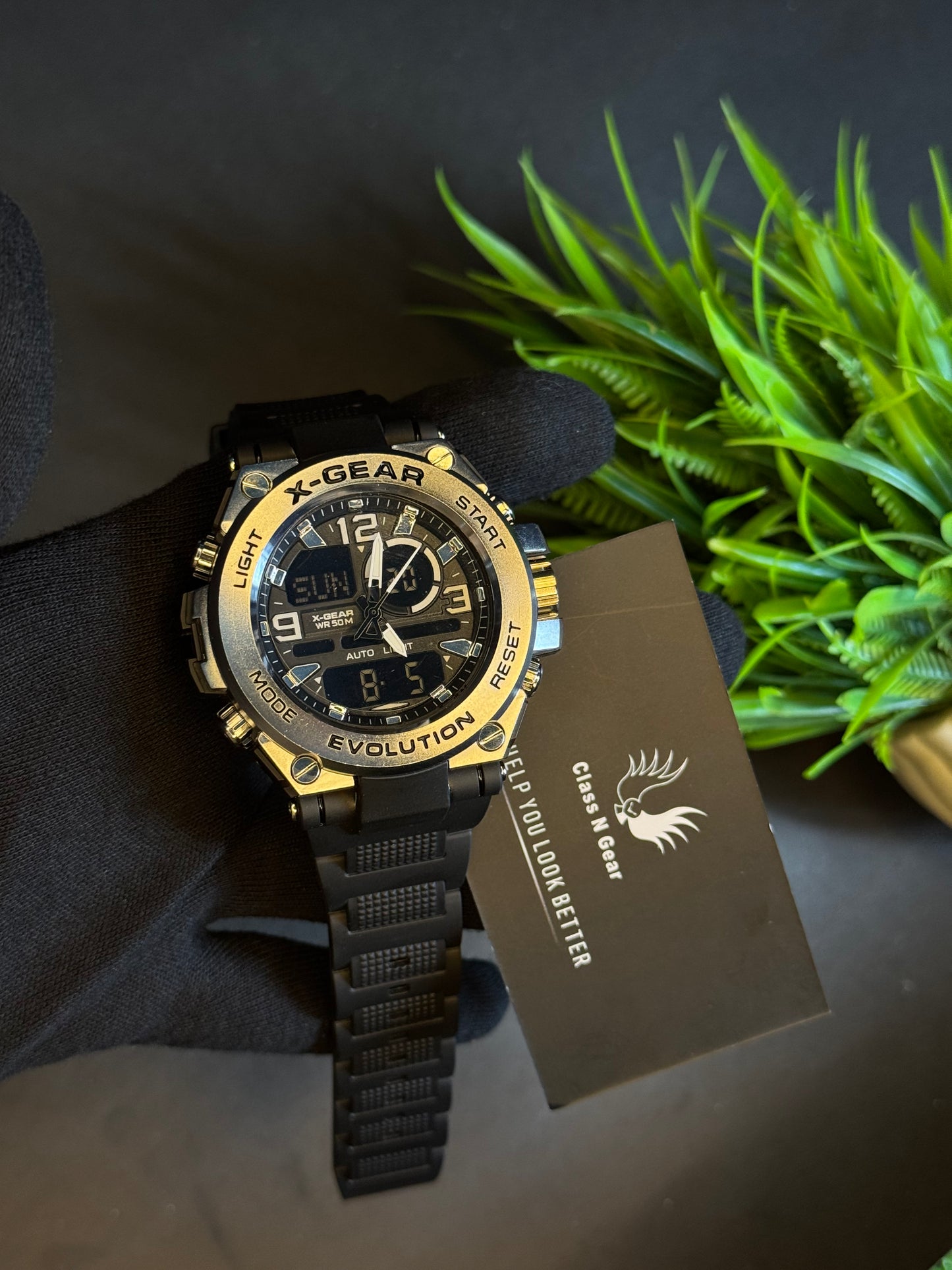 X-Gear 985 Dual-Time Sport Watch For Men